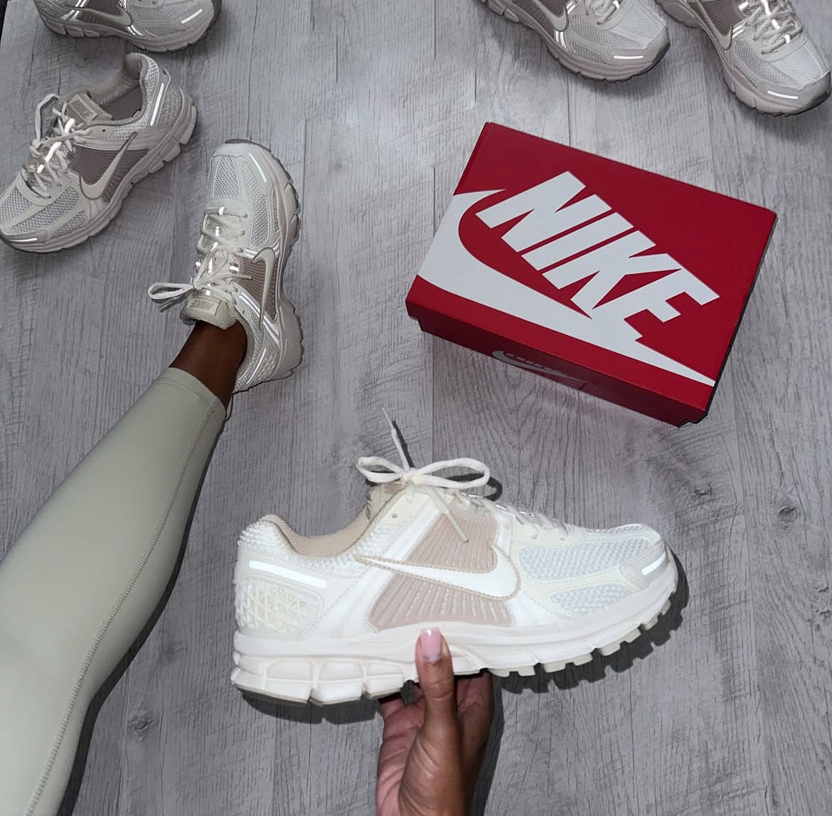 AIR ZOOM VOMERO 5 GS PALE IVORY