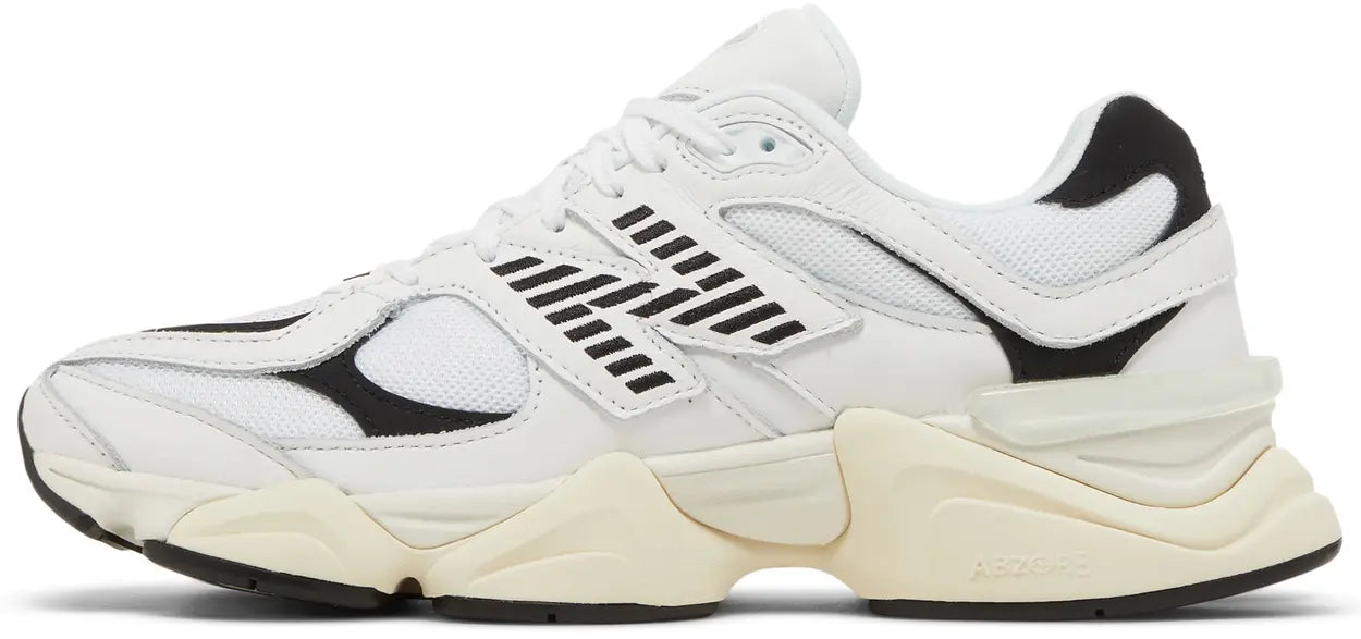9060 WHITE BLACK