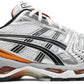 GEL KAYANO 14 SILVER PIQUANT ORANGE