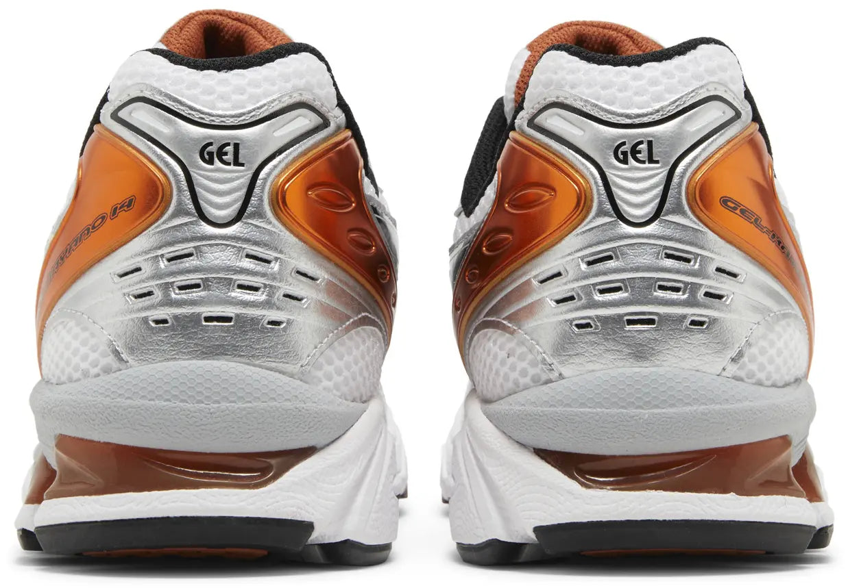 GEL KAYANO 14 SILVER PIQUANT ORANGE