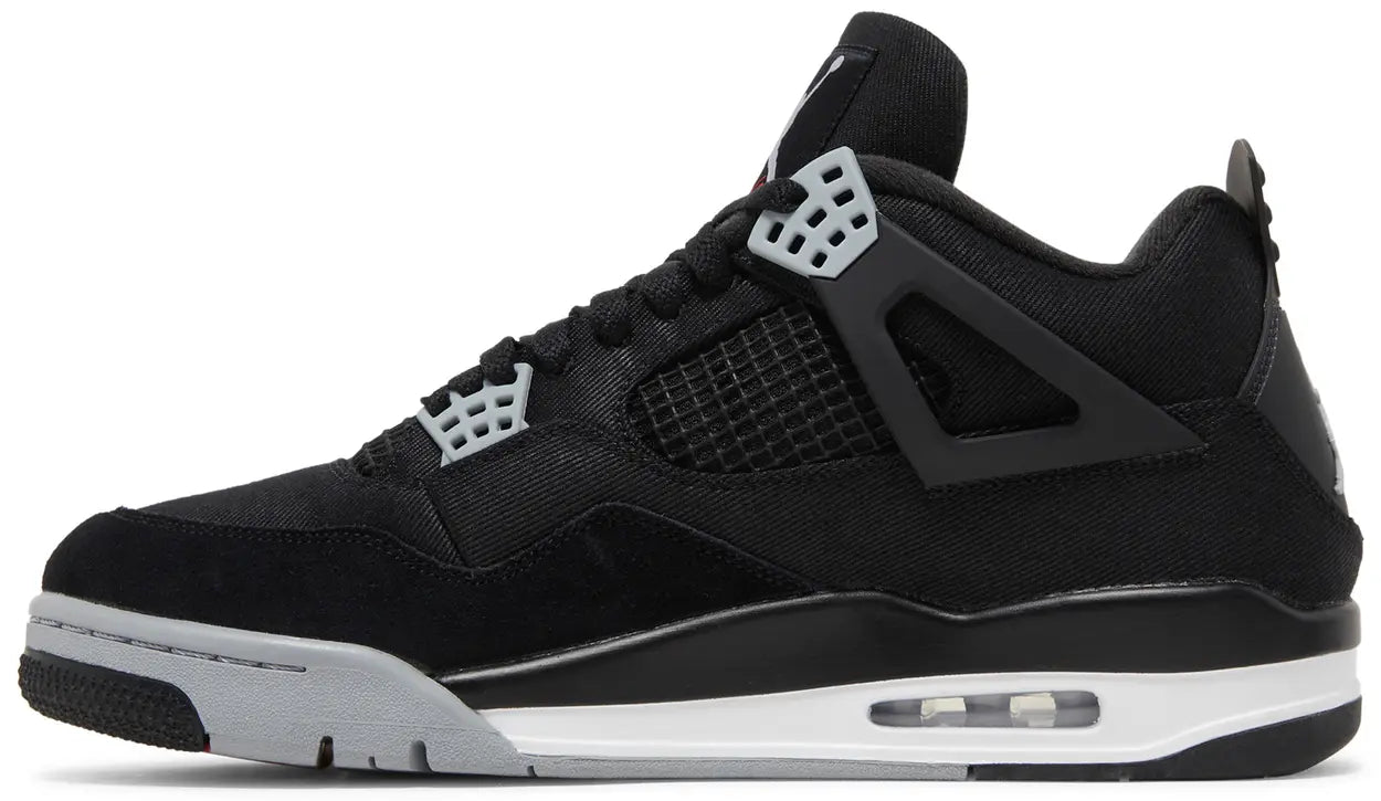 AIR JORDAN 4 RETRO SE BLACK CANVAS