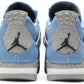 AIR JORDAN 4 RETRO UNIVERSITY BLUE