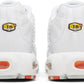 AIR MAX PLUS WHITE SAFETY ORANGE