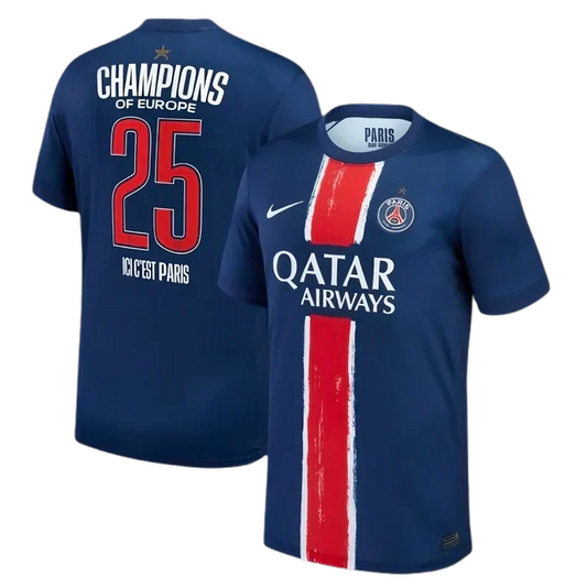 Maillot 24/25 PSG CHAMPIONS (FLOQUÉ) COLLECTOR